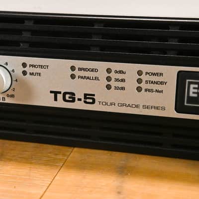 Electro-Voice (EV) TG-5 120V 2-Channel Tour Grade Power Amplifier CG01YB1 image 5