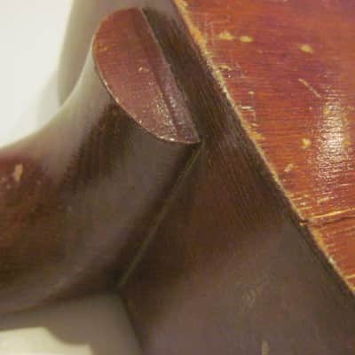 Vintage TELLENO Acoustic Guitar OLD parlor 1940's image 8
