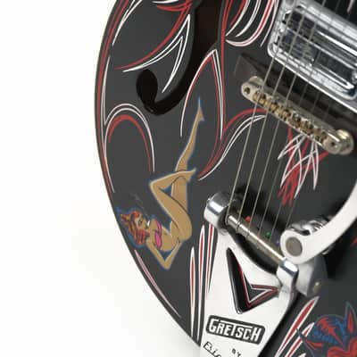 Gretsch 6120SH Brian Setzer Pinstripe Hot Rod Owned by Brian Setzer image 14