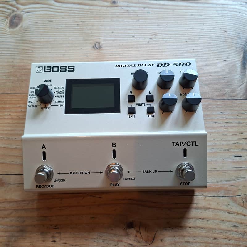 Boss DD-500 Digital Mega Delay Pedal with original box, excellent condition image 1