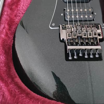 2017 Ibanez Prestige RG655 Galaxy Black w/OHSC image 11