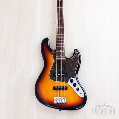 2011 Fender Jazz Bass ‘62 Vintage Reissue JB62 Sunburst, Japan MIJ image 2