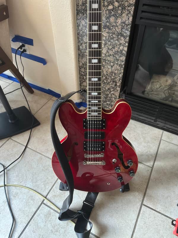 Epiphone ES-335 Pro 2012 - 2019 - Cherry image 1