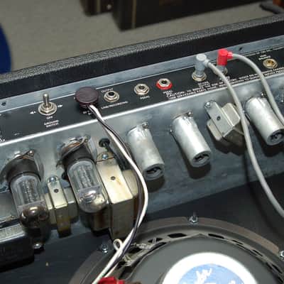 Fender Princeton Reverb II Rivera Era 1982 Blackface Original Cover image 8