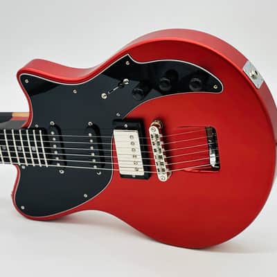 Ciari Travel Guitars Ascender Trio 2026 HSS Rampart Red with Free Backpack! image 2