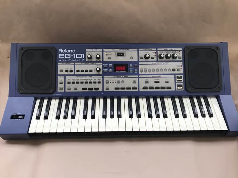 Roland EG-101 Sampler/Synthesizer/Groove maker + EU Plug Original Adapter image 1