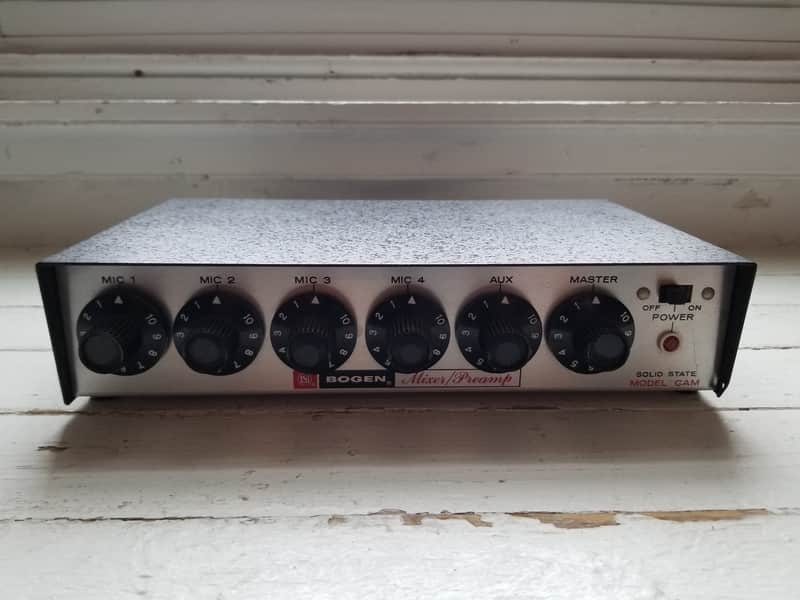 Vintage Bogen Lear Siegler Preamp/Mixer Model Cam Series D-28 Rare 1970s USA image 1