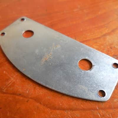 Fender 1950's Lap Steel Control plate with Serial Number image 4