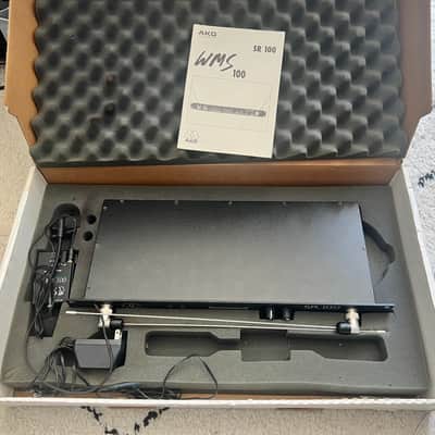 AKG WMS 100 - Wireless Microphone System - Rare - Mint condition image 4