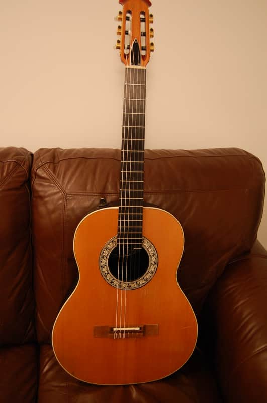 Ovation Nylon String 1613-4 1974 naturel image 1