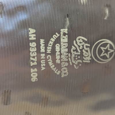 Zildjian 14" K Custom Dark Hi-Hat Cymbals (Pair) 1995 - Present - Traditional image 12