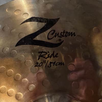 Zildjian 20" Z Custom Ride Cymbal 2001 - 2009 - Brilliant image 5