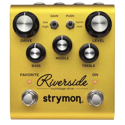 Mint Strymon Riverside Multistage Drive Guitar Effects Pedal image 1