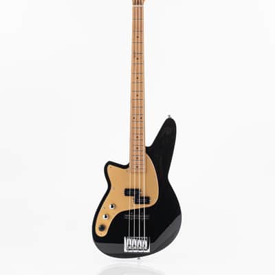 Reverend Decision P Bass Left Handed - Midnight Black image 2