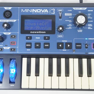 Novation MiniNova 37-Key 18-Voice Synthesizer Keyboard Vocoder w/ 100-240V PSU image 4