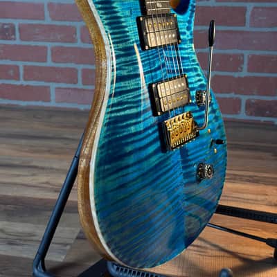 PRS Custom 24 10-Top Limited Edition Electric Guitar - Arctic Blue image 9