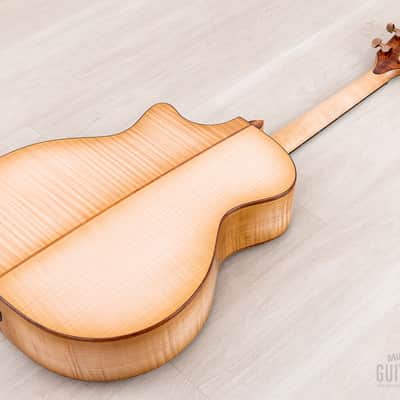 2023 Taylor Custom Grand Auditorium Acoustic Electric Guitar w/ Bearclaw Spruce, Flame Maple & Flame Koa Armrest image 17
