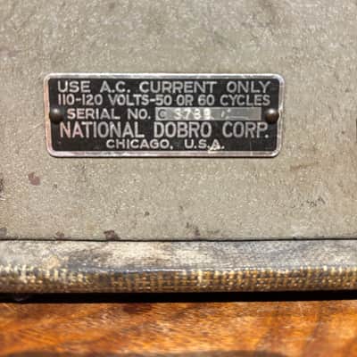 Supro National Dobro Model 50 1940 - Tweed image 7