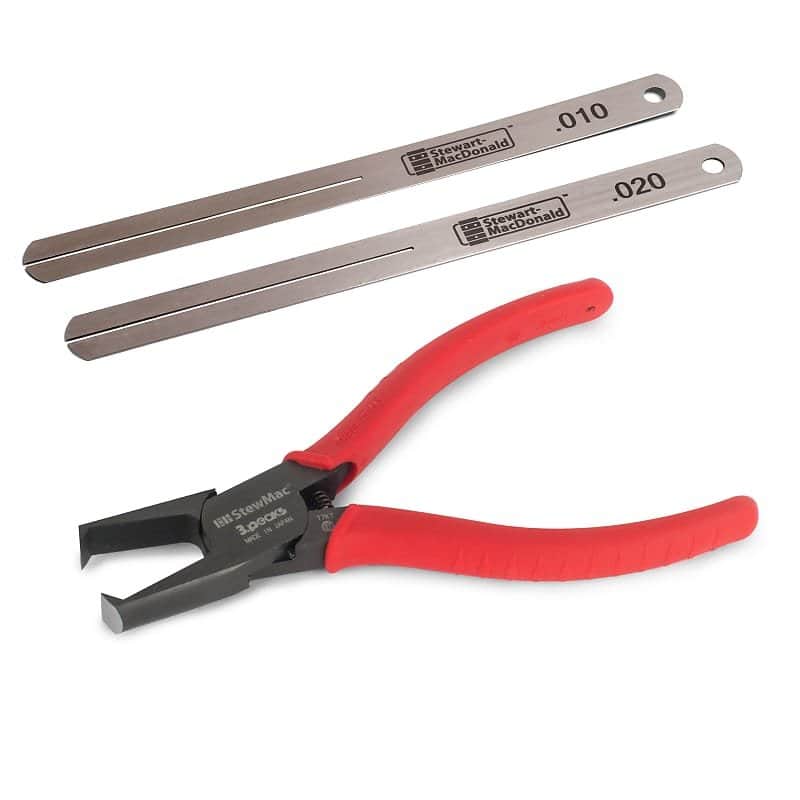 StewMac Precision Fret Puller with Chip Stoppers Set image 1