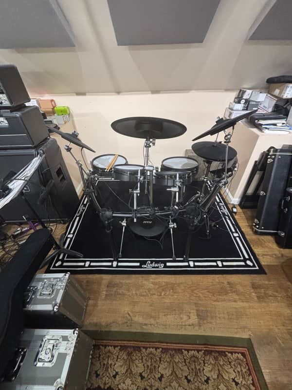 ATV aDrums EXS-5 Electronic Drum Set 2010s - Black Bild 1