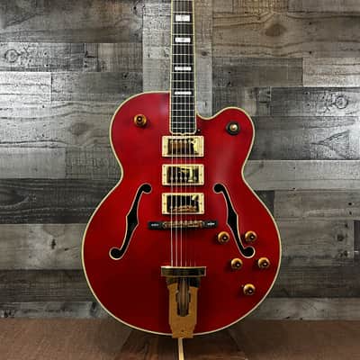 Epiphone Broadway Elitist Archtop Electric Guitar Red W/OHSC image 3