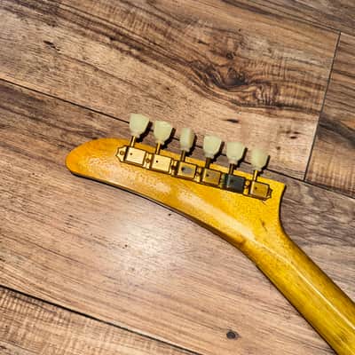 Carlino Nielsen Korina single humbucker EX #8 2019 - Korina relicd image 14