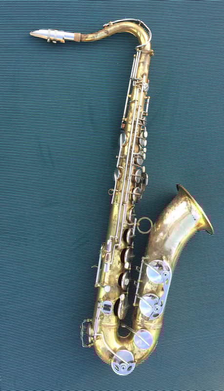 Ida-Maria Grassi Tenor Saxophone 1960's brass with nickel keys