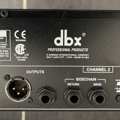 dbx 162SL 2-Channel Compressor / Limiter 2000s - Purple image 3