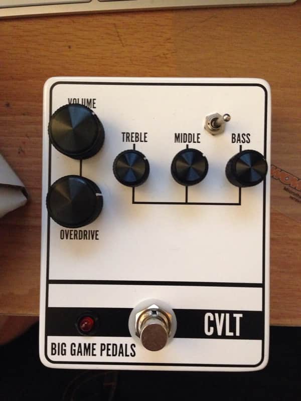 Big Game Pedals Big Game Pedals Cvlt Preamp (Peavey F800B OD) 2016 white image 1