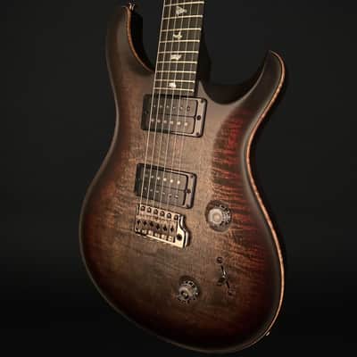 PRS 40th Anniversary Custom 24 Satin Limited Edition in Charcoal Tri-Color Burst #0408517 image 2