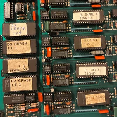 Oberheim DX 1983 - Blue with wood ends image 5