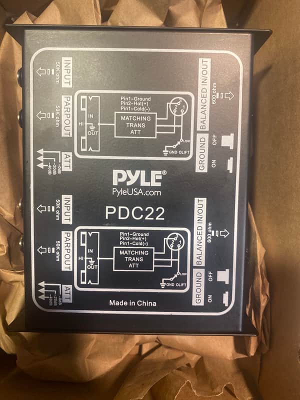 Pyle PDC22 2025 - Black/white lettering image 1