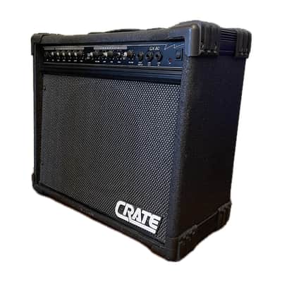 Crate GX-80 | 2-Channel, 80-Watt, 1x12" Solid State Guitar Combo, mid-90s - Black image 2