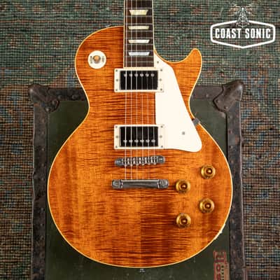 1992 Orville by Gibson LPS-T Les Paul Standard Made in Japan "Tiger" w/Gibson USA pickups image 5