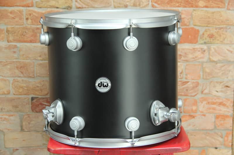 DW Collectors Floor tom 16x14 Matte Black image 1