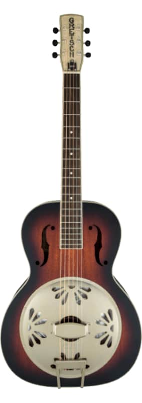 Gretsch G9241 Alligator Round Neck Resonator Acoustic Electric Guitar image 1