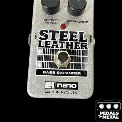 Electro-Harmonix Steel Leather Bass Expander | Reverb