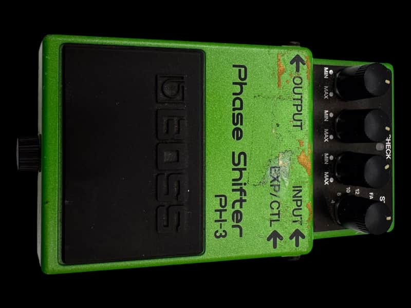 Boss PH-3 Phase Shifter (Dark Gray Label) 2000 - Present - Green X5130 image 1