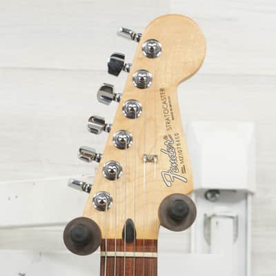 Used Fender Stratocaster Standard Electric Guitar Blue image 3