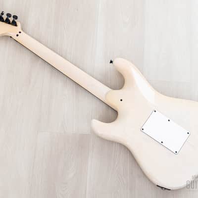 1989 Valley Arts M Series Standard 2 Vintage SSH Superstrat Blonde w/ Interlock Neck, EMG & Floyd Rose image 13