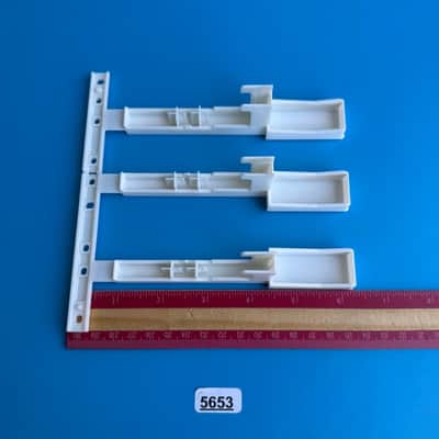 CASIO LK-100 LK-110 LK-45 Lighting Keyboard Part: White Keys [D-F-A] 3-Key Set image 6