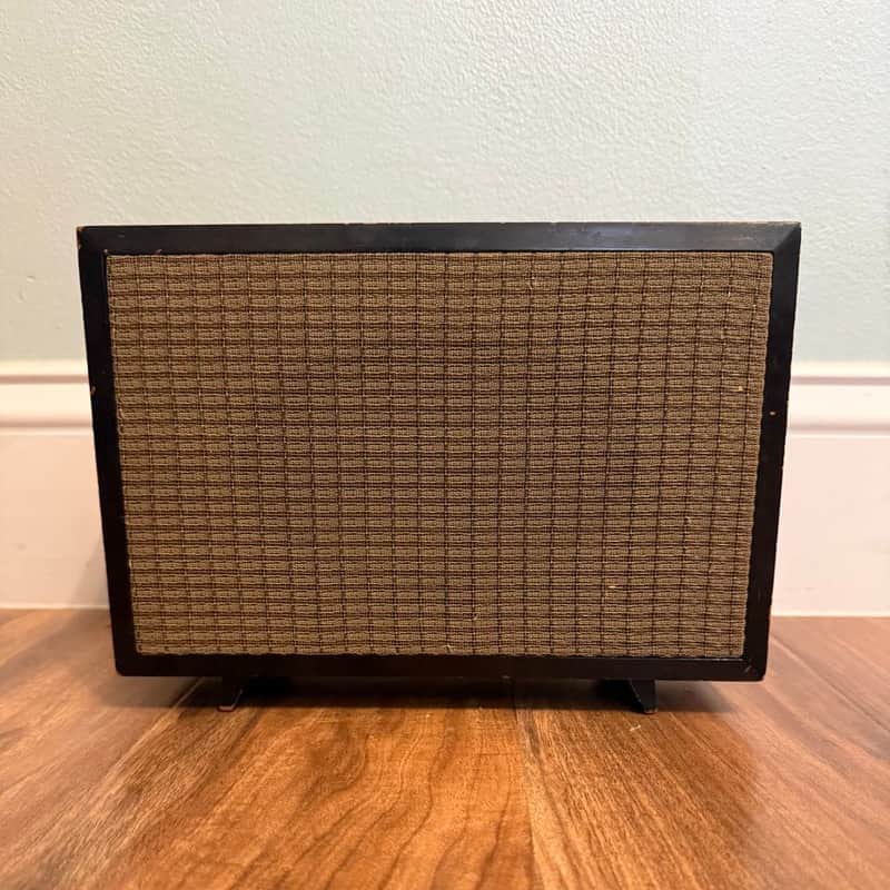 Vintage 1960s Argonne AR-295 Guitar Speaker Cabinet w/ Original PD-64 Oval Driver 4Ω Made in Japan image 1