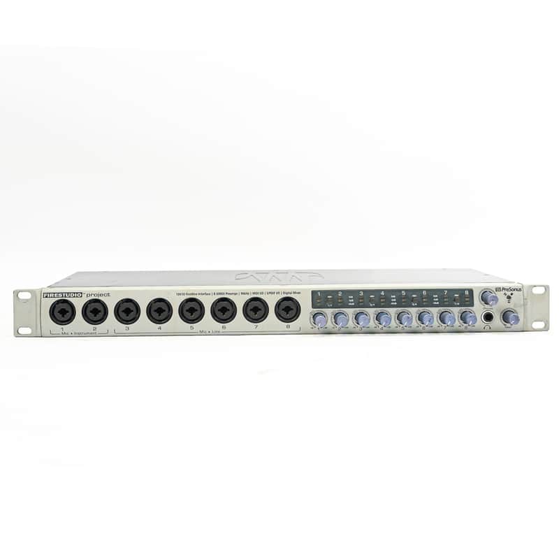 PreSonus FireStudio Project – 10x10 FireWire Audio Interface – 8 Mic Preamps image 1