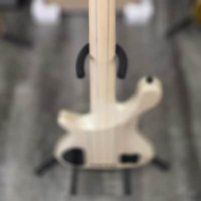 AIO S8-5 5-String Bass Guitar - White Burst GS-055 image 19