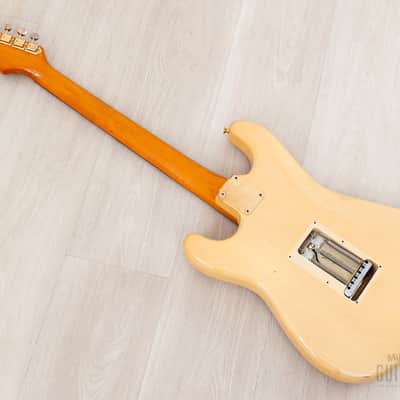 1987 Fender Custom Shop American Vintage '62 Stratocaster Blonde Mary Kaye w/ Gold Hardware, Case & Hangtags image 13