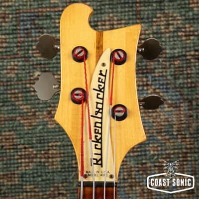1976 Rickenbacker 4001S Standard Model Bass, with case image 11