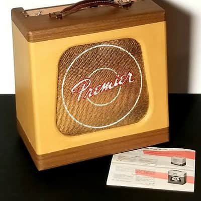 Vintage 1961 Premier Model 50 amp, guitar & harp. Clean, mean, pristine. And with tone to die for! image 2