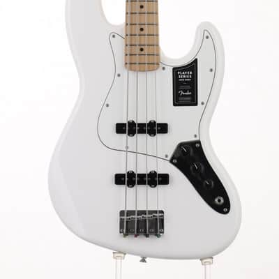 Fender Player Series Jazz Bass with MF, Polar White, Manufactured in 2023 [MX23128396] (08/03) image 1