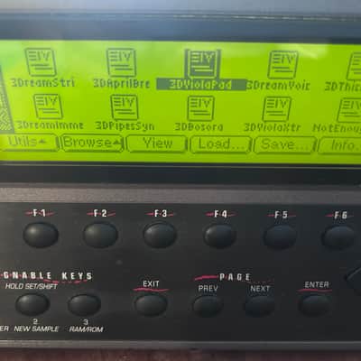 E-MU Systems E5000 Ultra Rack mount 64-Voice Polyphonic Sampler - with 128GB ZuluSCSI USB-C 2026, 128GB Internal SSD, 128MB Sound Memory (1999) image 13