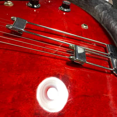 1996 Epiphone Riviera CH - Cherry - Includes OHSC image 9
